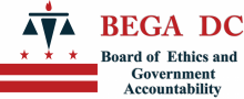 DC Board of Ethics and Government Accountability Logo BEGA Logo